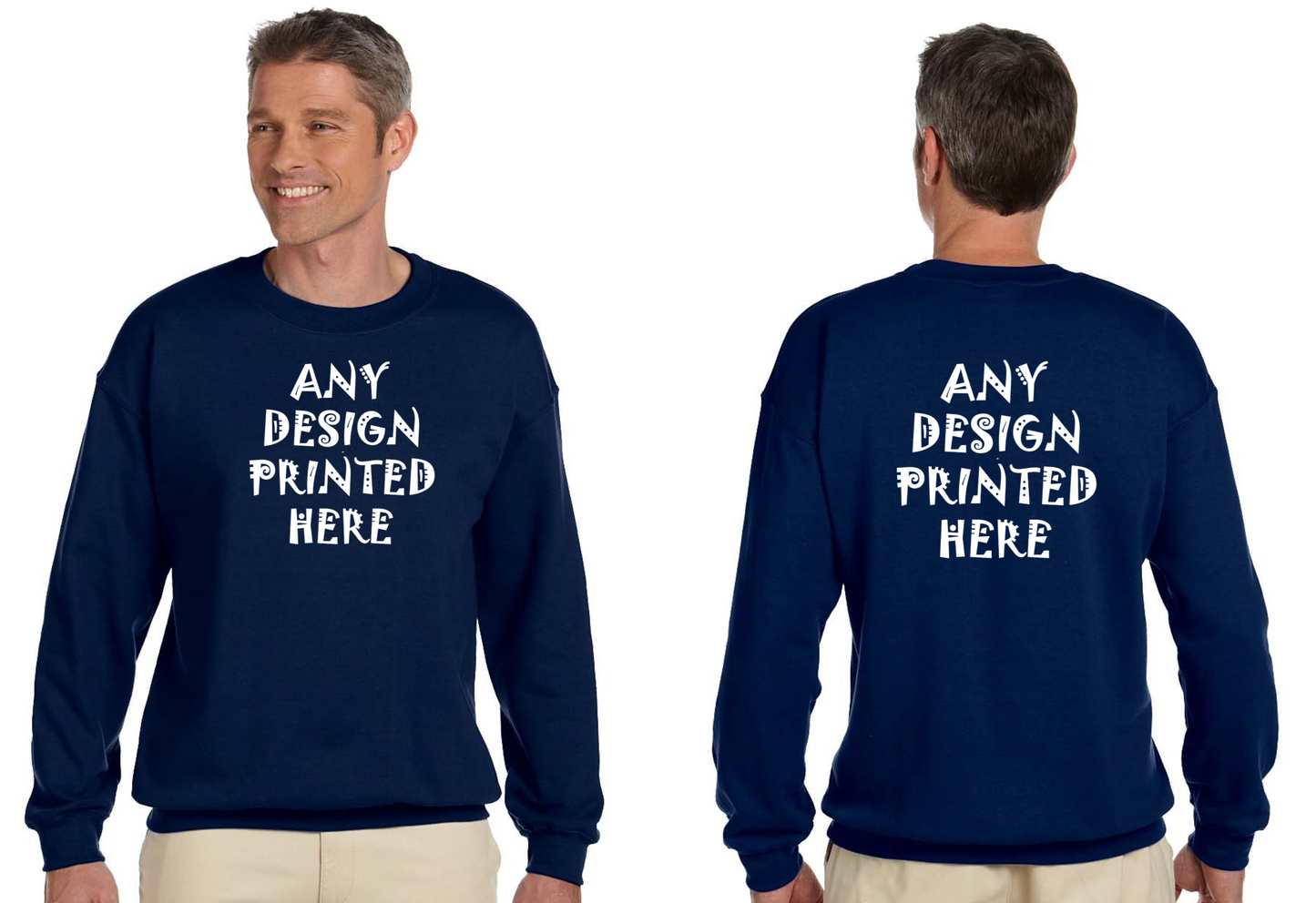Custom 2-sided Unisex Sweatshirt