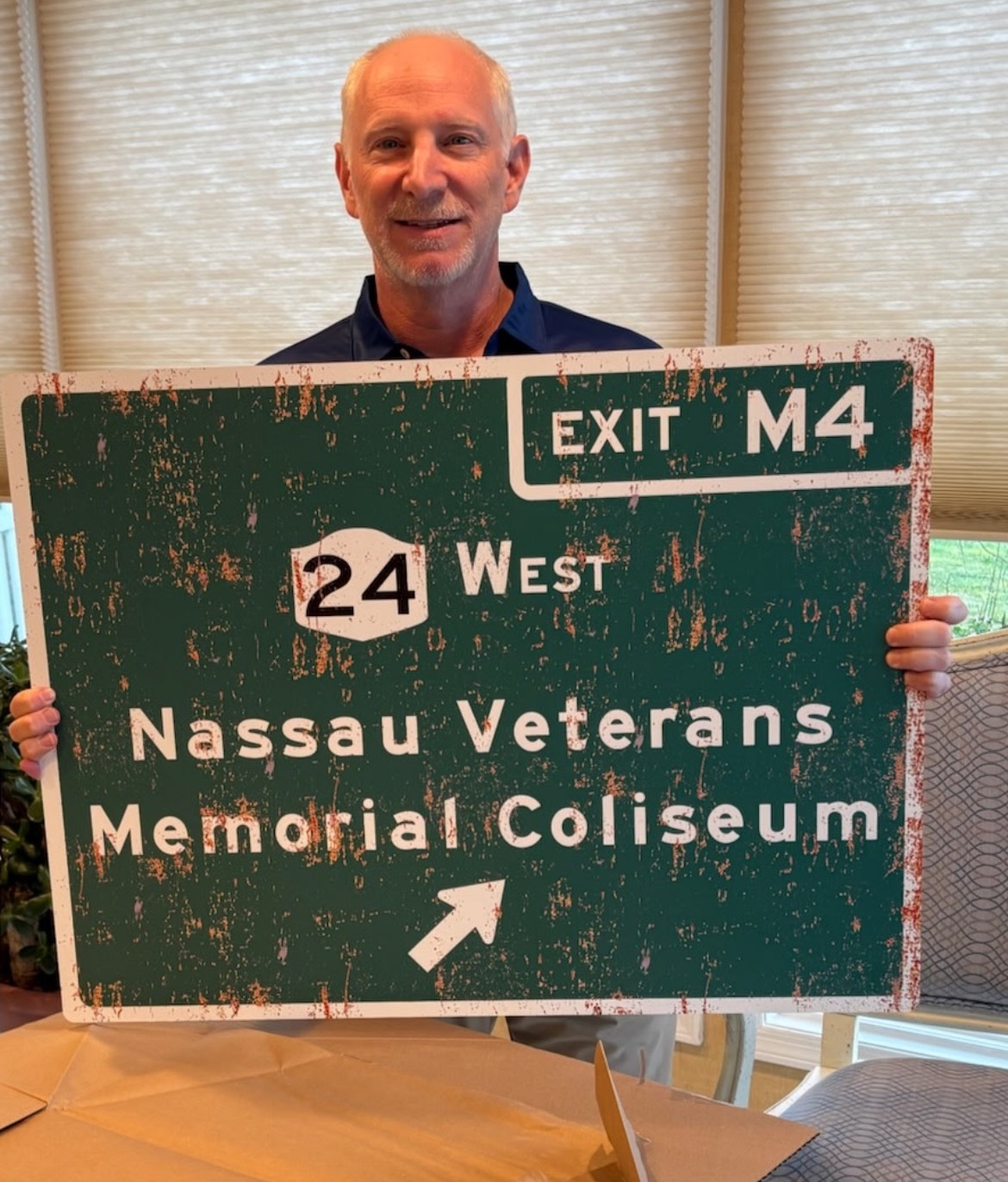 University of Florida Replica Metal Highway Sign