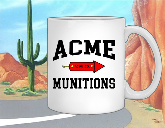 Acme Munitions Rocket Coffee Mug