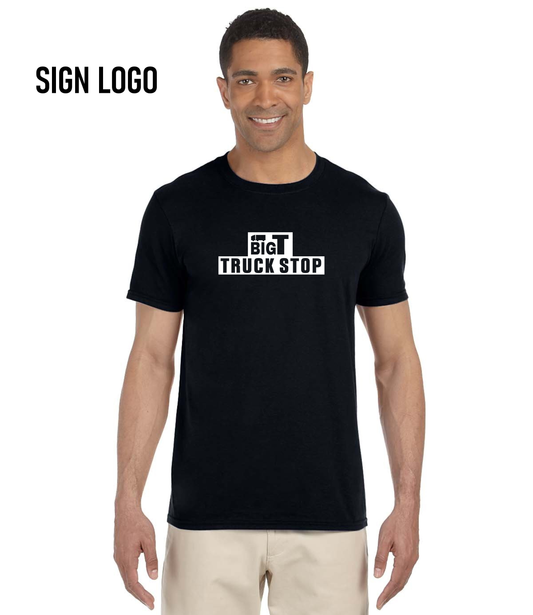 Big T Truck Stop Unisex Softstyle T-shirt
